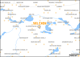 map of Selchow