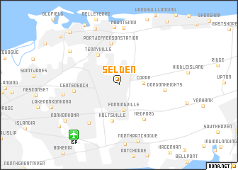 map of Selden