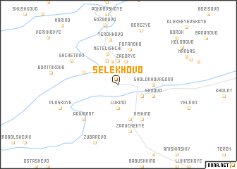 map of Selekhovo