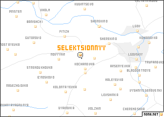 map of Selektsionnyy