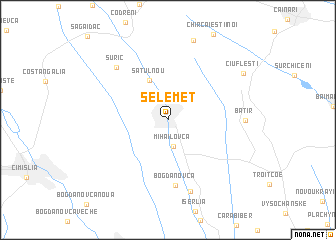 map of Selemet