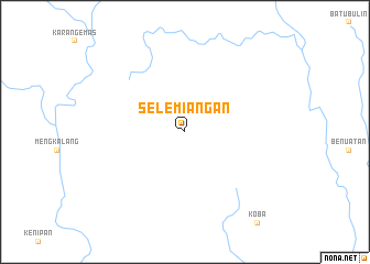 map of Selemiangan