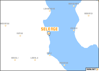map of Selenge