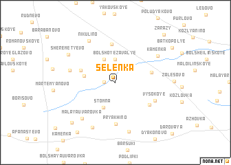 map of Selenka