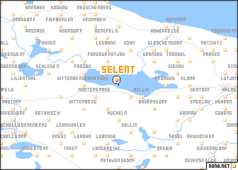 Selent (Germany) map - nona.net