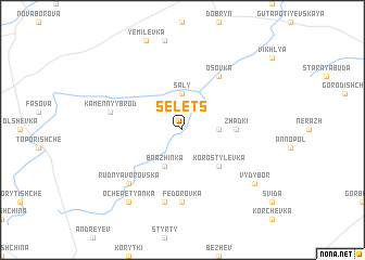 map of Selets