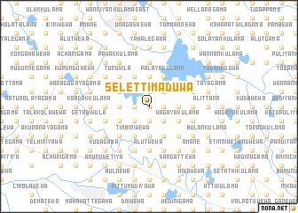 map of Selettimaduwa