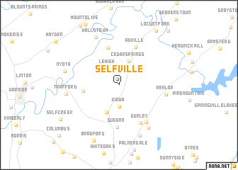 map of Selfville