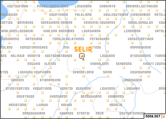 map of Seliá