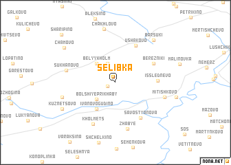 map of Selibka