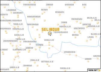map of Séliboua