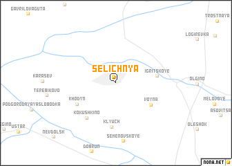 map of Selichnya