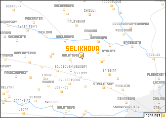 map of Selikhova