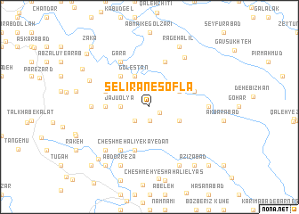 map of Selīrān-e Soflá