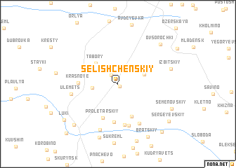 map of Selishchenskiy
