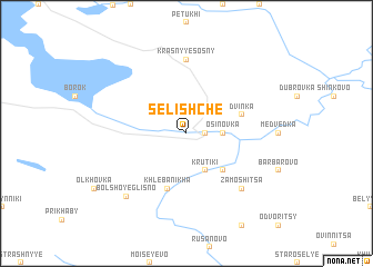 map of Selishche