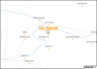 map of Selishche