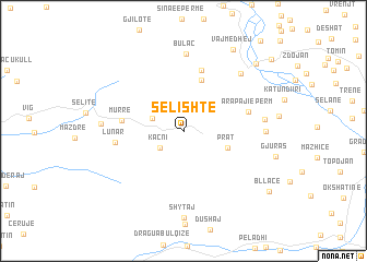 map of Selishtë