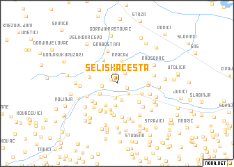 map of Seliška Cesta