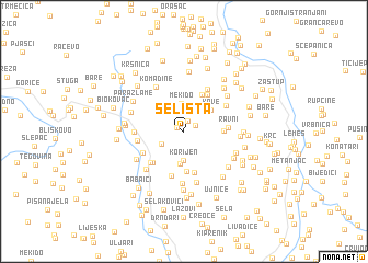 map of Selišta