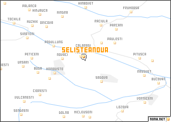 map of Seliştea Nouă