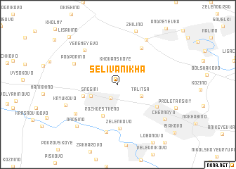 map of Selivanikha