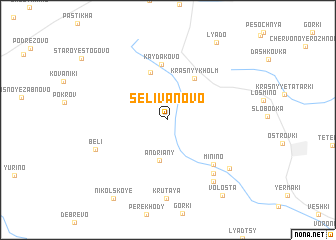 map of Selivanovo