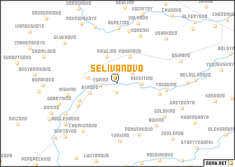 map of Selivanovo