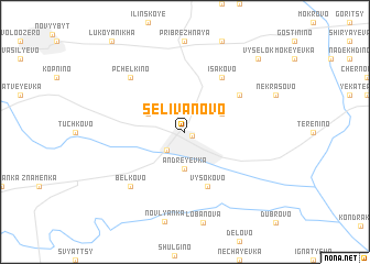 map of Selivanovo