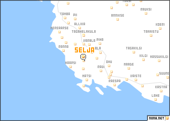 map of Selja