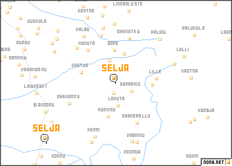 map of Selja