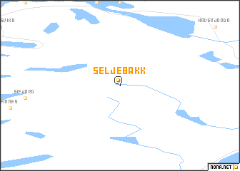 map of Seljebakk