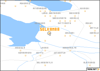 map of Selkämaa