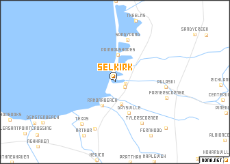 map of Selkirk