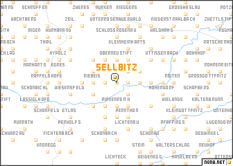 map of Sellbitz
