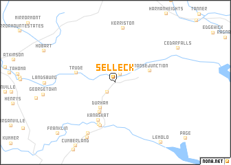 map of Selleck