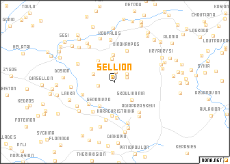 map of Sellíon