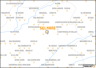 map of Selmane