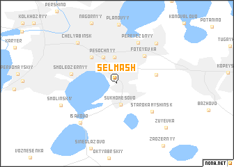 map of Sel\