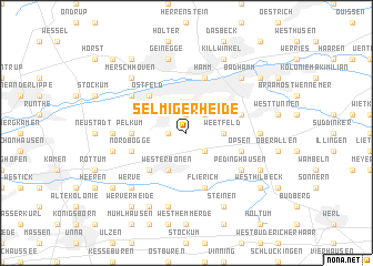 map of Selmigerheide