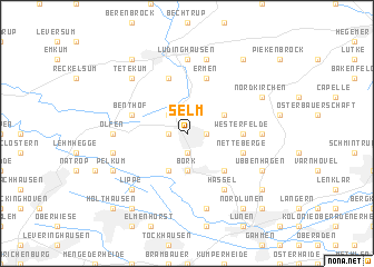 map of Selm