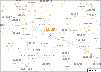 map of Selova
