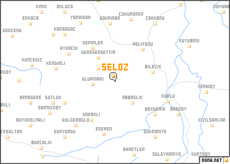 map of Selöz