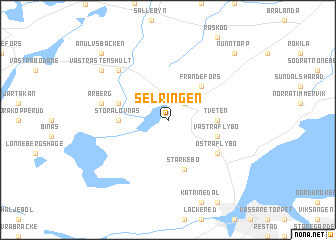 map of Selringen