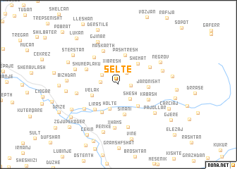 map of Seltë