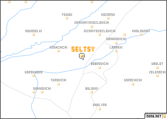 map of Selʼtsy