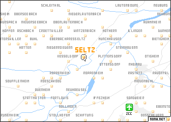 map of Seltz