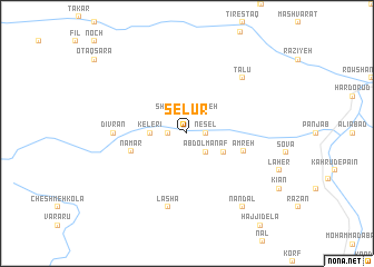 map of Selūr