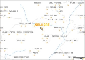 map of Selvone