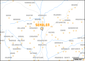map of Semalen